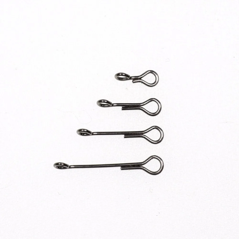 Bimoo 4 Sets Articulated Fish Shank Streamer Fly Tying Shank Pike Fly Tying Material Size Standard Long