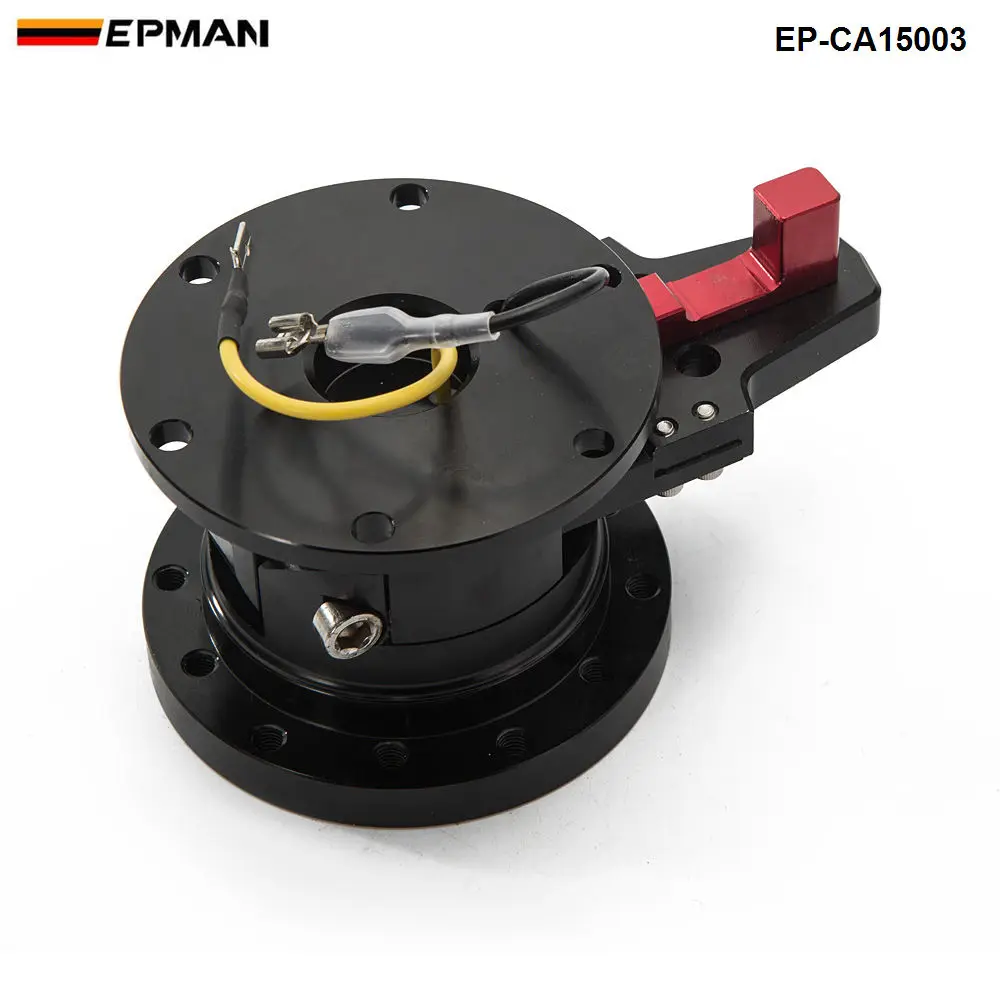 Рулевое колесо черный QUICK RELEASE TILT SYSTEM JDM гонка/гоночный EP-CA15003