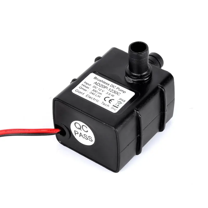 Водяной насос для аквариума погружной циркуляционный мини-насос бесщеточный