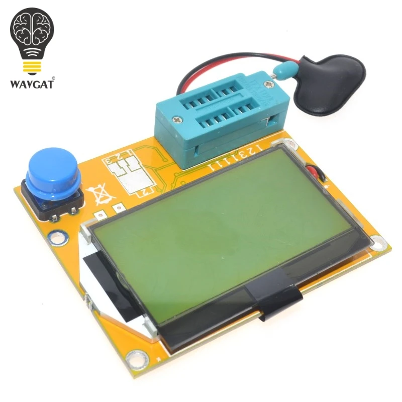 Suq CR T3 тестер транзисторов диодов триодов емкости ESR LCR метр MOS PNP NPN|npn pnp|lcr testeresr tester