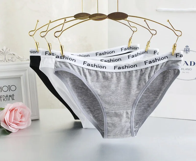 BllooBeell, M-3XL размера плюс, хлопковое нижнее белье для женщин, сексуальные трусики для девушек, бесшовные трусы с низкой посадкой, женское нижнее белье, 3 шт