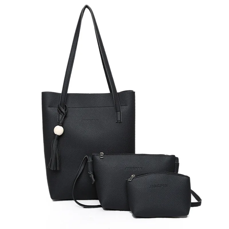 2017 Новых Женщин Сумка Кожаные Сумки Моды Кисточкой Плеча Известных Брендов