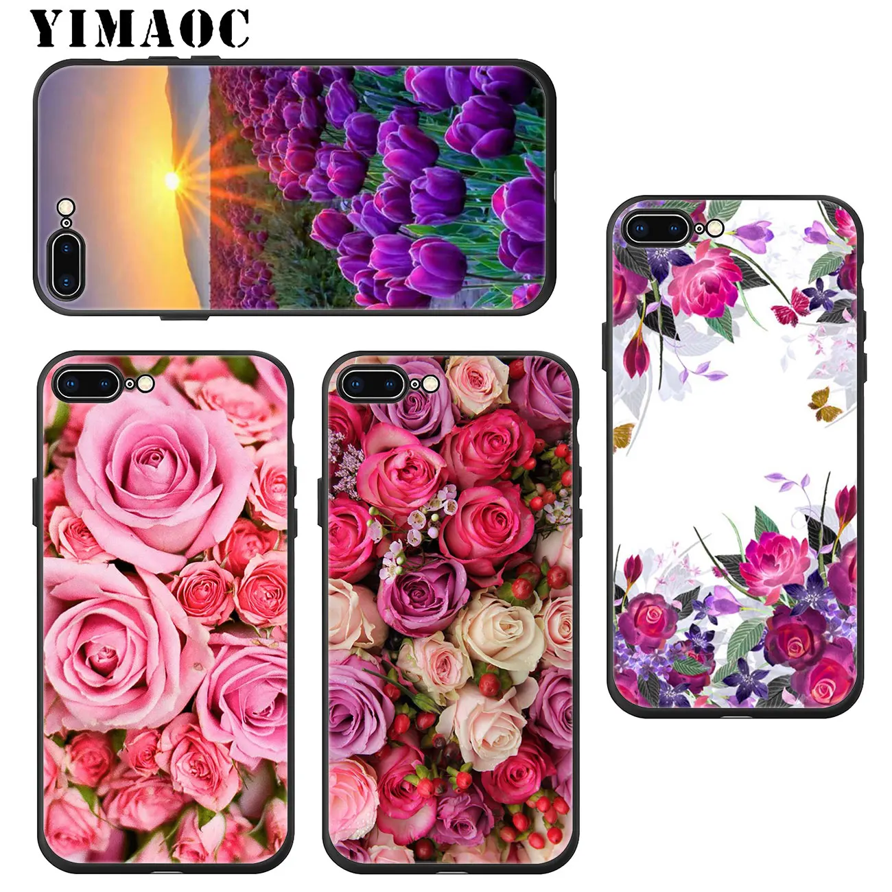 YIMAOC цветы маргаритки растения FlowerSoft силиконовый чехол для телефона iPhone 11 Pro XS Max XR