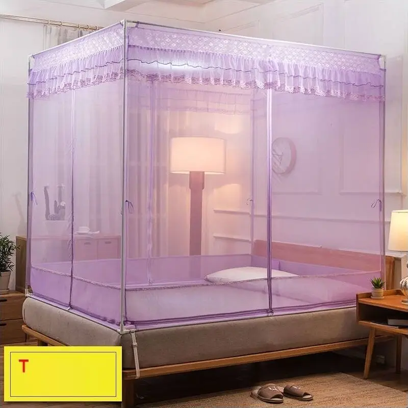 Baldachin Dekoration Декор для комнаты Mosquiteiros Para Cama Adulto кровать освещенная детская Moustiquaire Mosquitera навес Klamboe москитная сетка - Цвет: MODEL N