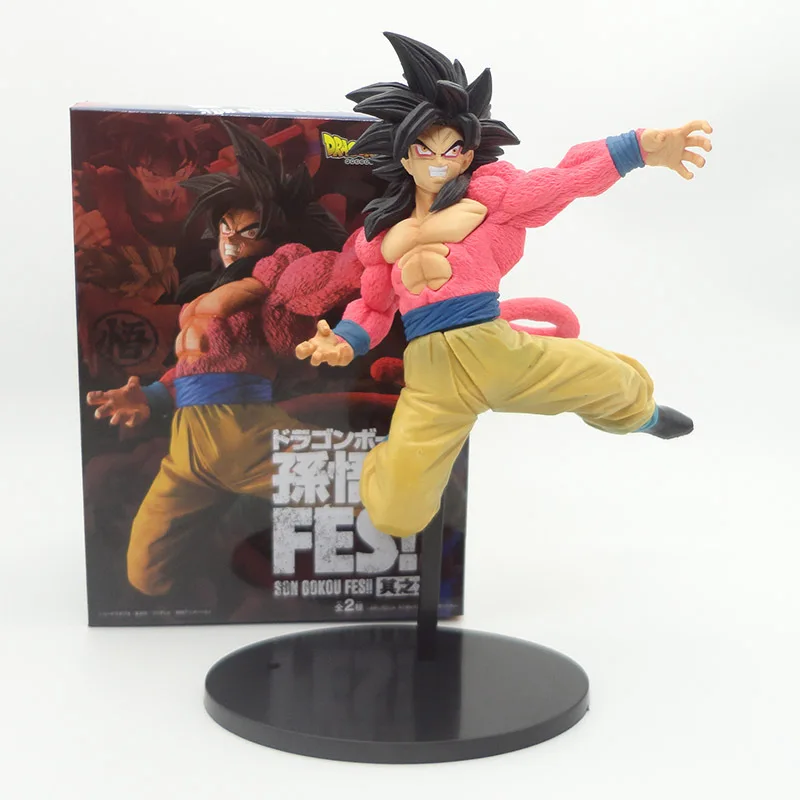 Аниме Фигурка Dragon Ball Super Saiyan 4 Gogeta Vegeta Goku Kakarotto Son ПВХ фигурка модель игрушки