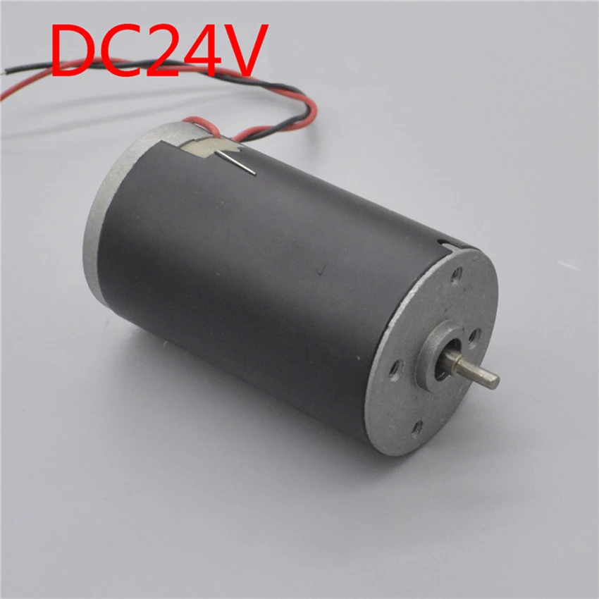 DC12 24V 1500 3000 об/мин 55 Вт микро мотор постоянного магнита сменная карбоновая щетка