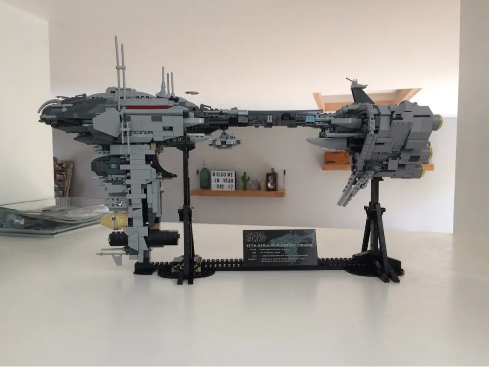 Блок Star Plan UCS EF76 Nebulon B медицинский эскорт фрегат строительные блоки модель