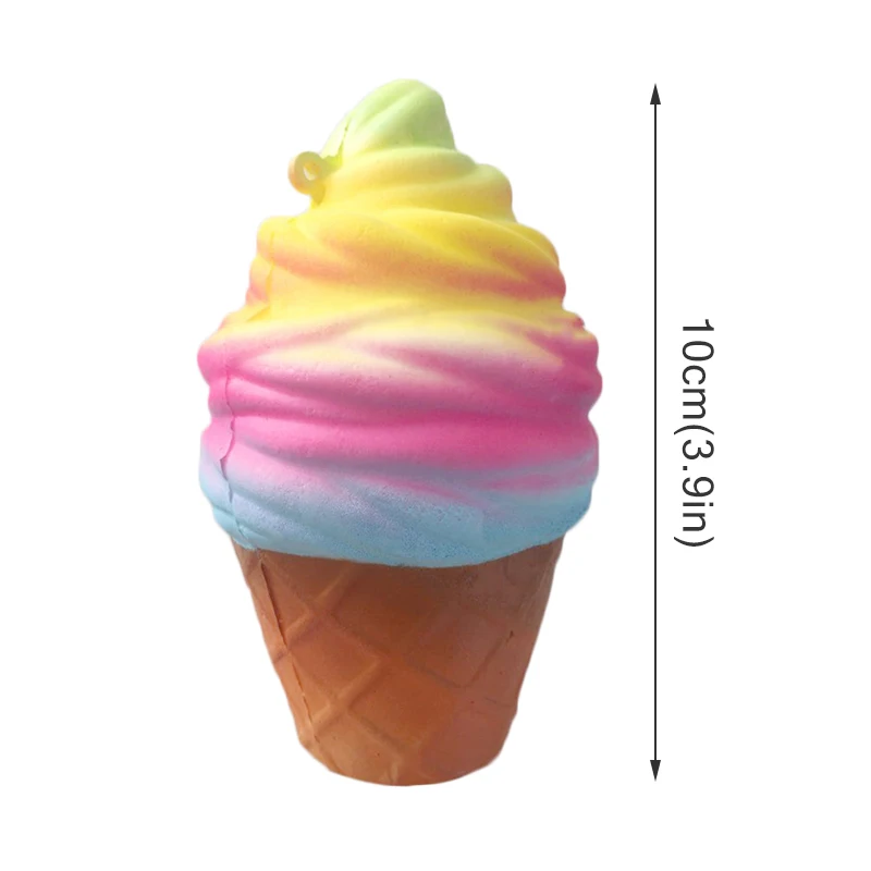 Jumbo Unicorn мягкие игрушки для детей медленно поднимающиеся антиструнные игрушки забавные игрушки для снятия стресса Забавный детский Пасхальный подарок - Цвет: ice cream one