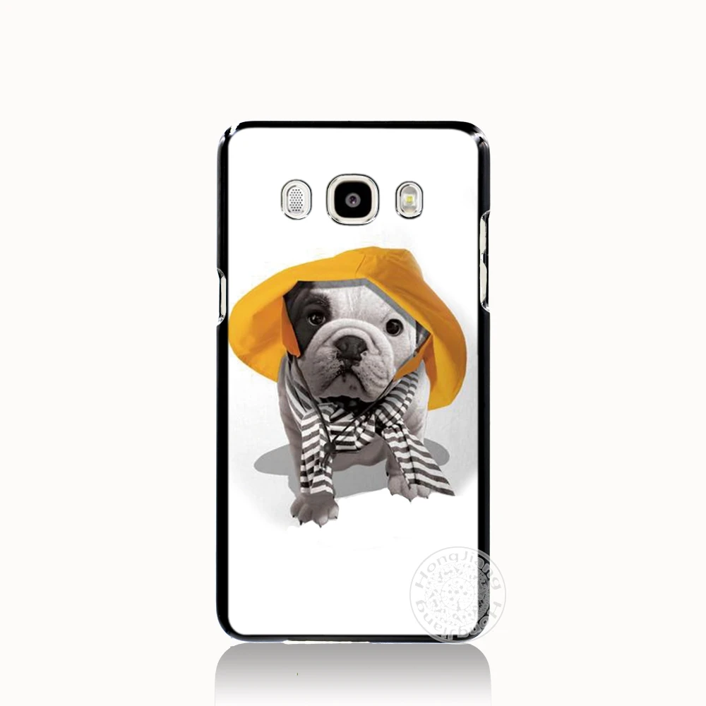 HAMEINUO милый чехол для телефона с щенками французского бульдога Samsung Galaxy J1 J2 J3 J5 J7 MINI