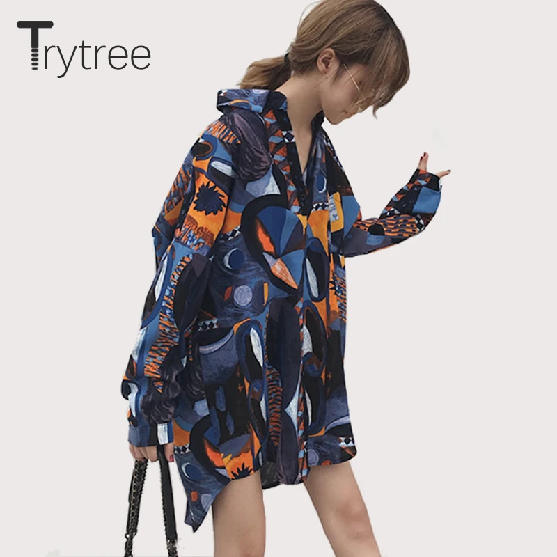 Летняя Осенняя женская блузка Trytree кимоно с аппликацией Солнцезащитный Топ