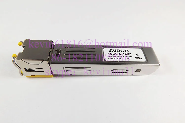 Преобразователь Портов SFP в RJ-45 copper модуль AVAGO GE Ethernet | Мобильные телефоны и