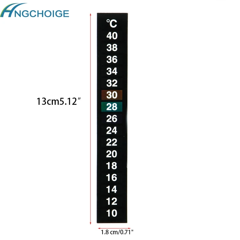 Цифровой термометр S home клейкая лента 1 10X для аквариума MAR7|stick on|stick on thermometerstick