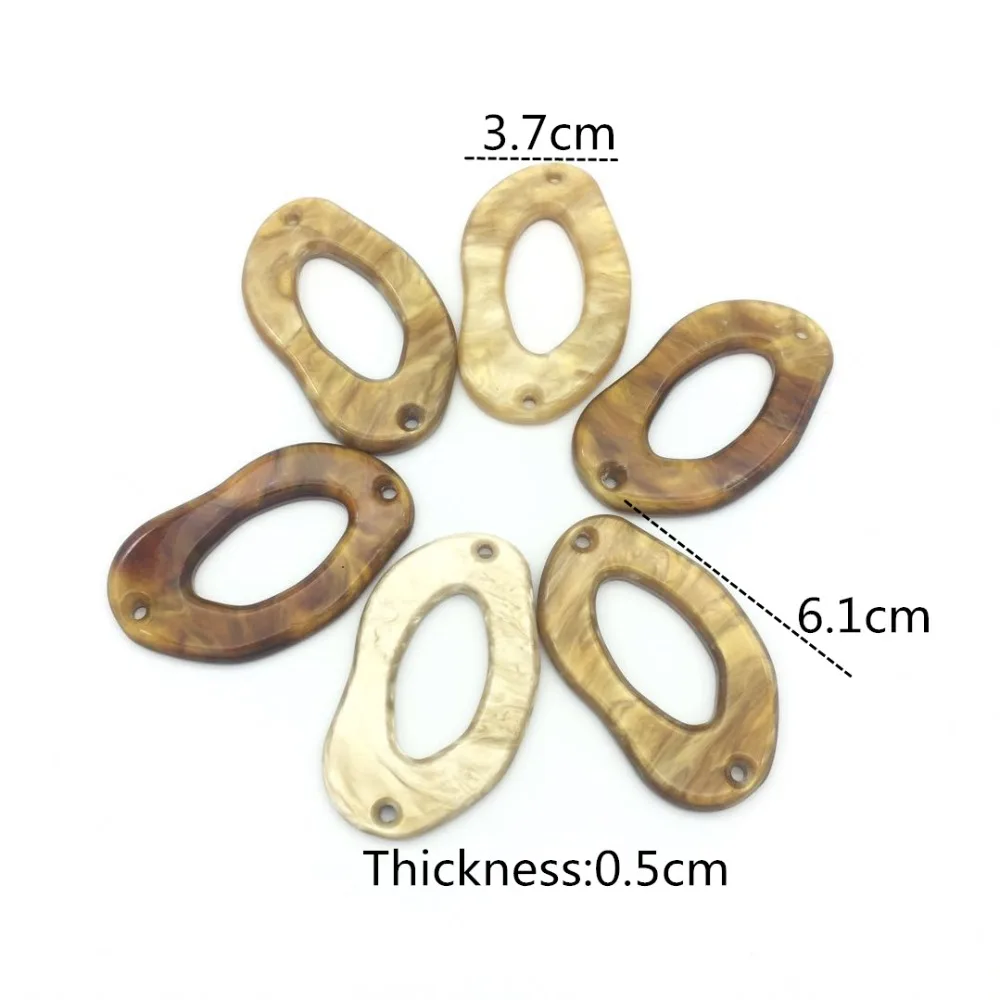 Diy acrylic jewelry Accessories Wholesale making Hand made Jewellery Bisuteria para hacer joyas cabochon necklace Ring | Украшения и