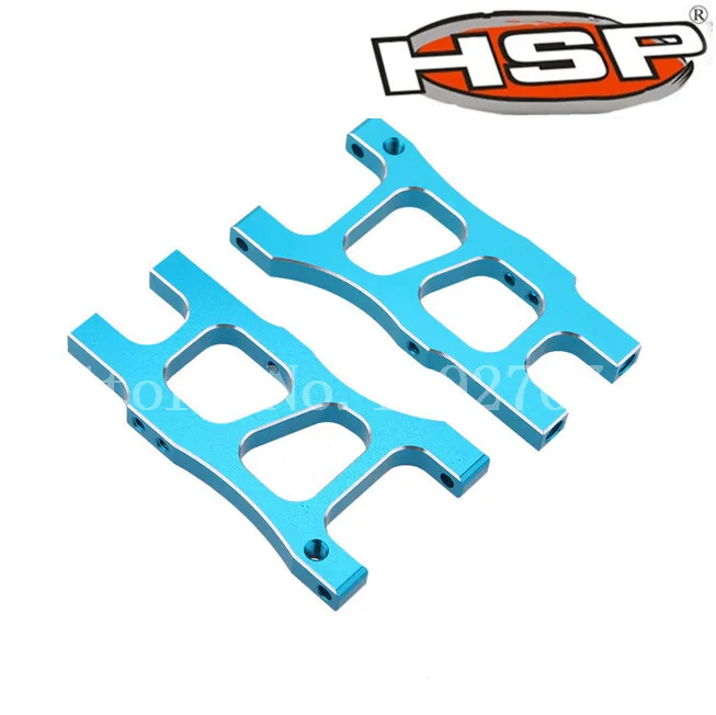 _ 166021 06042 Алюминиевая Задняя Нижняя рукоятка для 1/10 RC Car Blue Off Road багги 94166 | Игрушки