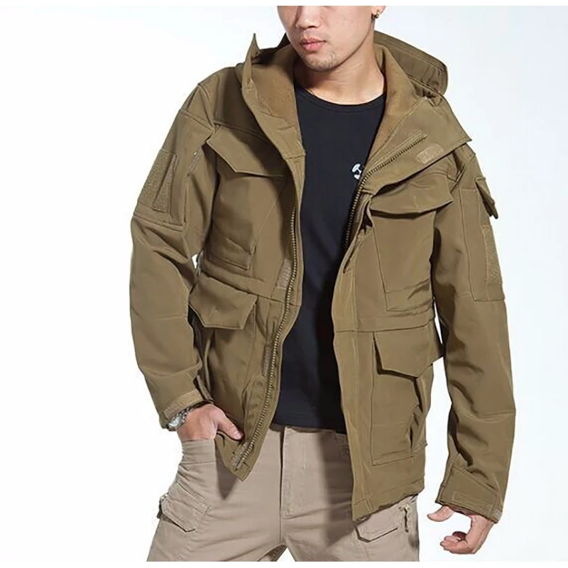 Армейская Военная водонепроницаемая куртка M65 тактическая уличная ветровка