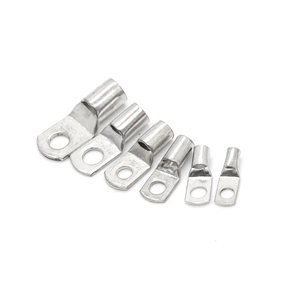 SC6-5/6 M4/M5/M6/M8 4mm2 6mm2 10/16/25mm2 35/50mm2 4 мм 5 6 8 с отверстием для болта из луженой меди