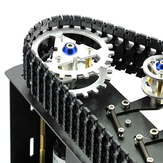 Ручной работы DIY Набор Робот Танк грузовик шасси светильник амортизация баланс Танк робот шасси для Arduino запчасти