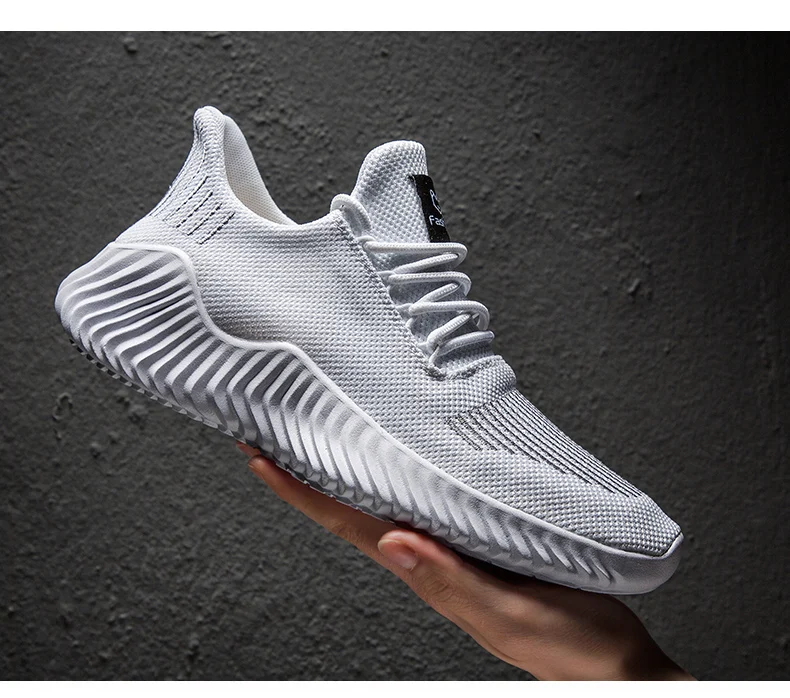 Hemmyi/мужские кроссовки Flyknit; дышащая повседневная мужская обувь; светильник; большие размеры; Tenis Masculino Adulto; Прямая поставка; 39-47