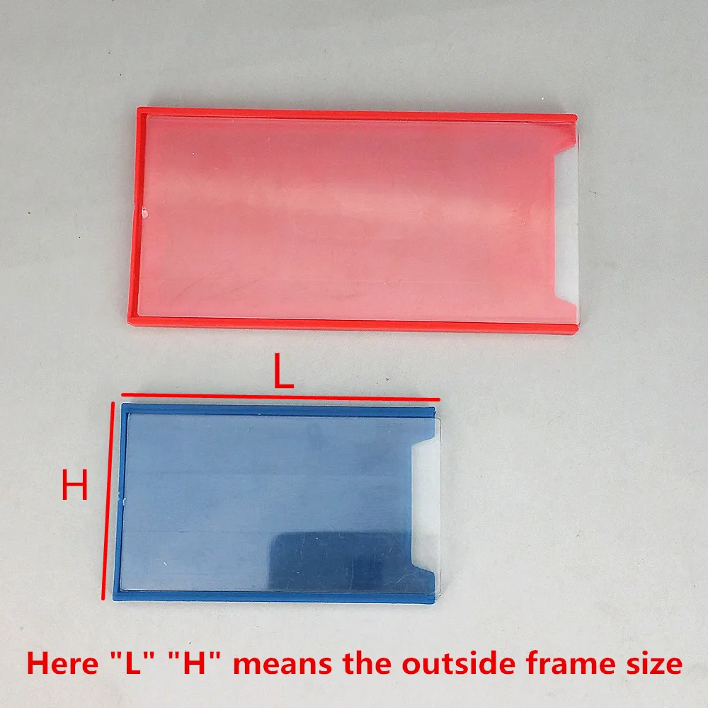 Najtaniej Z Tworzywa Sztucznego Przedmiot Towaru Etykieta Zakładka Znak Wizytowniki Magazynu Półka Do Przechowywania Miękkie Silne Magnetyczne Powrót 20 Sztuk