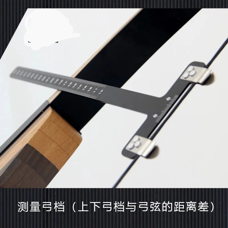 1 шт. черная T линейка с быстрым наконечником на Tieing Arrow Nock Points Precision Measuerments guage