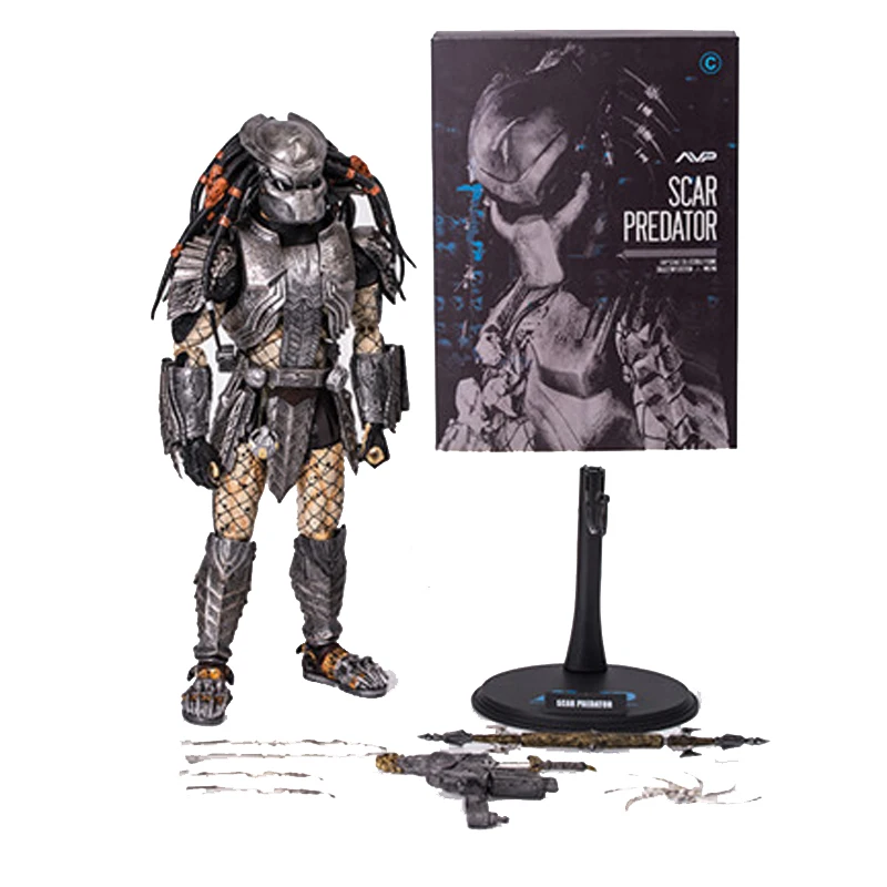 AVP Scar MMS190 Alien VS Predator фигурки Модель C 1/6 масштаб предварительно окрашенные игрушки 32 см