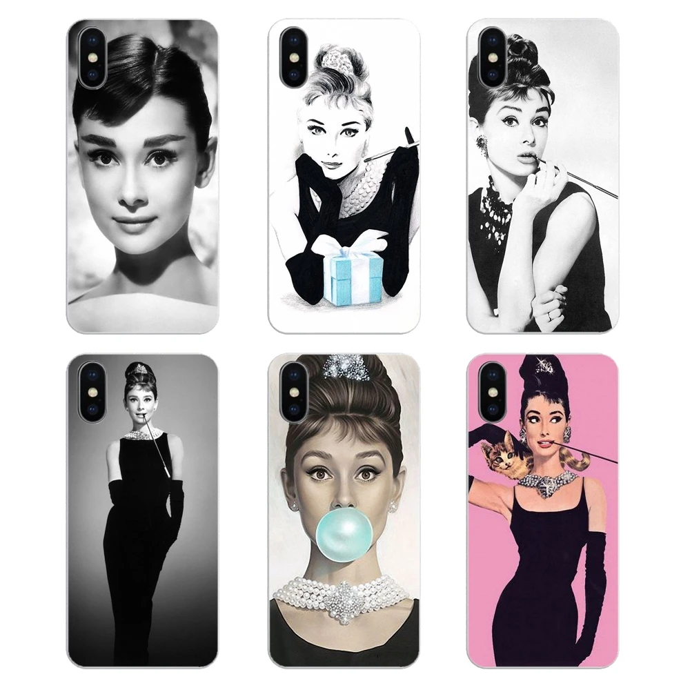 Ультратонкий чехол Pop Classic legend Lady star Одри Хепберн для Huawei P20 Lite Nova 2i 3i 3 GR3 Y6 Pro Y7 Y8 Y9