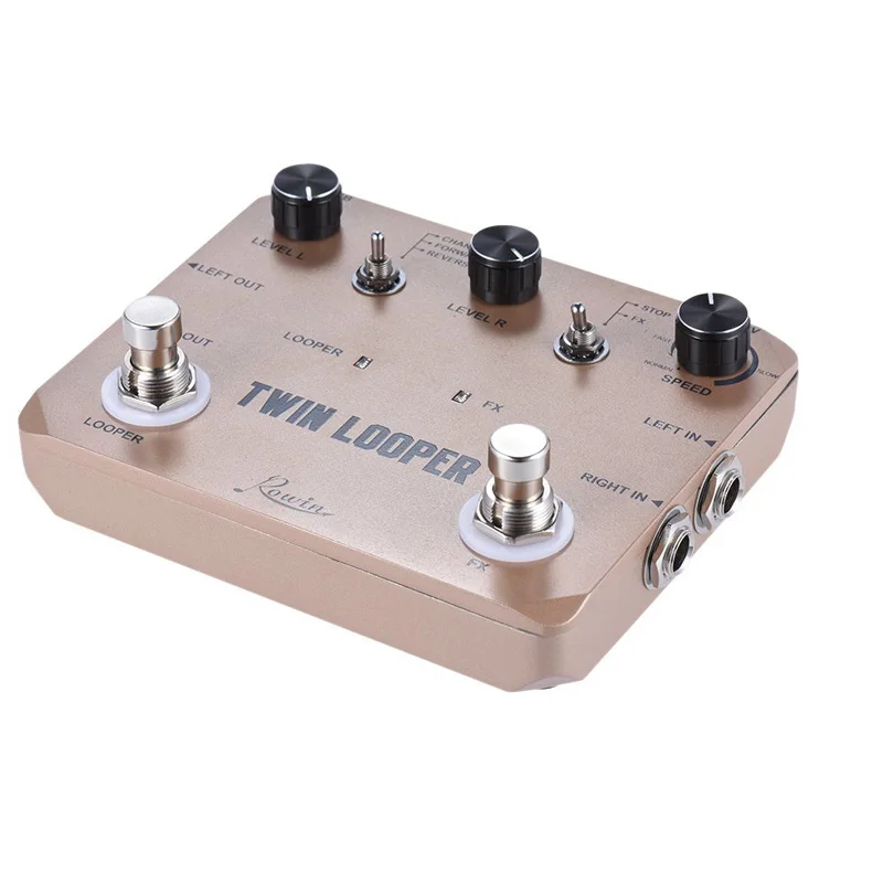 Rowin Twin Looper Station педаль эффектов для электрогитары гитаристов | Спорт и развлечения