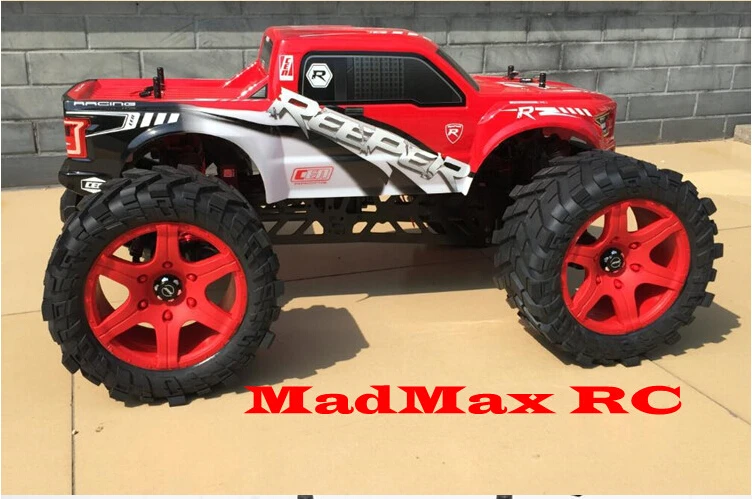 Набор колесных шин MadMax + удлиненный адаптер для CEN RACING REEPER монстр Трак масштаб