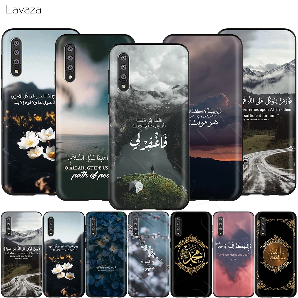 Lavaza мусульман цитаты Sceneary Аллах чехол для Samsung Galaxy Note 10 плюс A10 A30 A40 A50 A70 M20 A20 A20S A10S