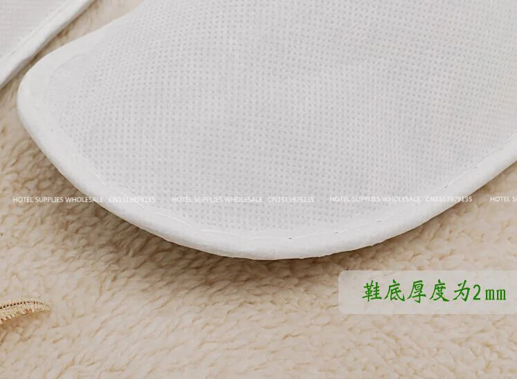 Free shipping shipping!Disposable Slippers/ family/hotel/white | Дом и сад
