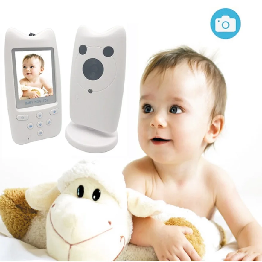 Фото 2 4 дюйма цифровой монитор младенца эко переносной беспроводной Няня камера