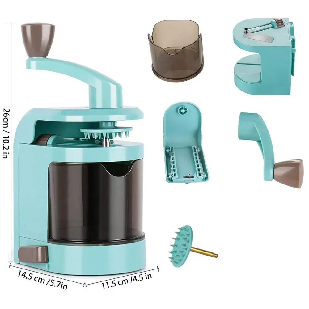 TPUSNOK Spiralizer овощерезка 4 в 1 лезвие циферблат спиральный измельчитель нож макароны