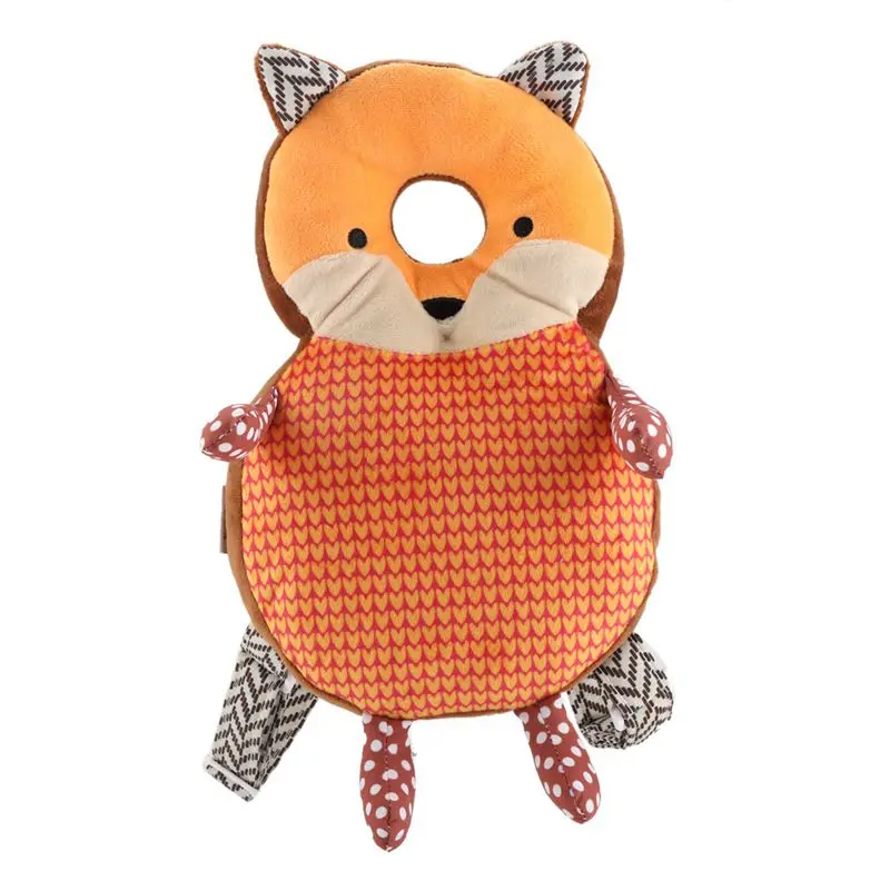 Orange Fox Детская подушка для защиты головы, подголовник для малышей, защита шеи, защита от падения, подушка, детское постельное белье, рюкзак, коврик - Цвет: Orange Fox