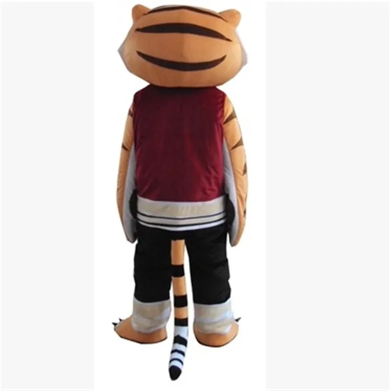 Tigress кунг фу костюм талисмана тигра для взрослых панда друг Crtoon распродажа