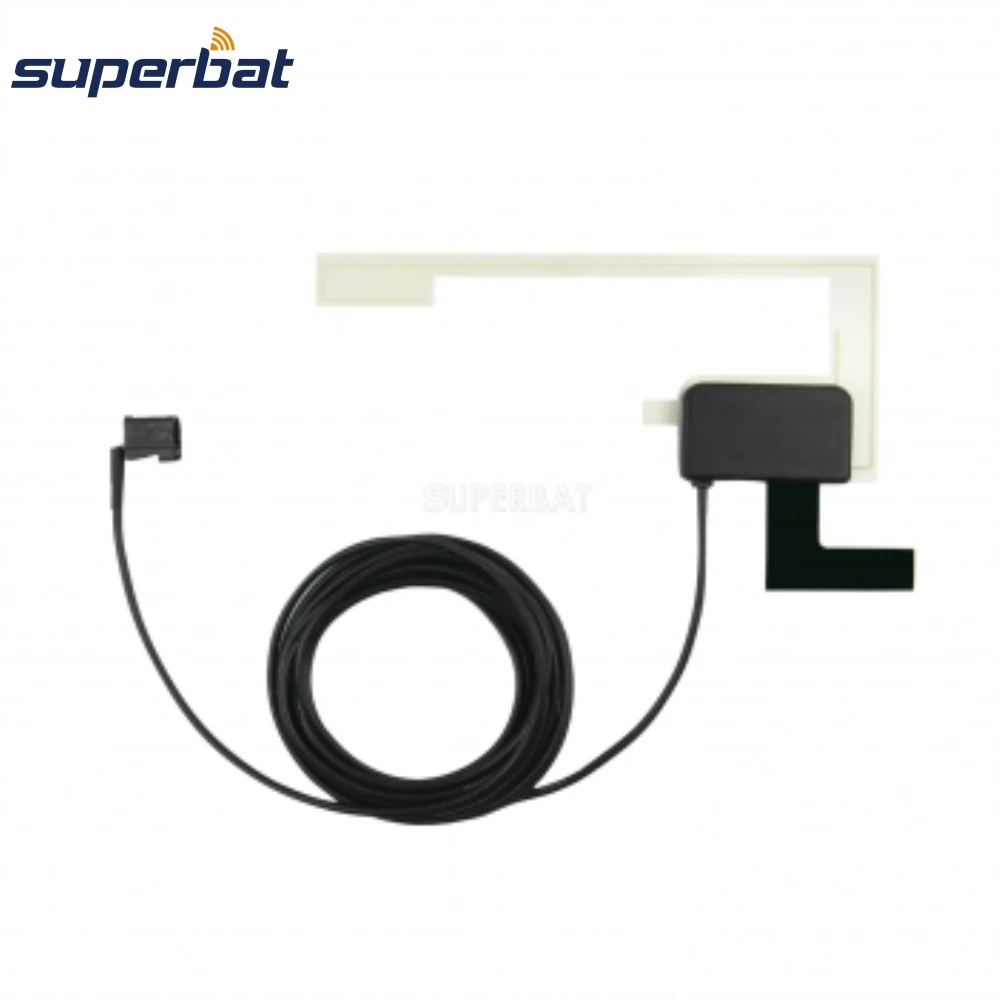 Superbat DAB/DAB +/FM/AM автомобильная антенна радио Fakra усиливается внутренний Стекло