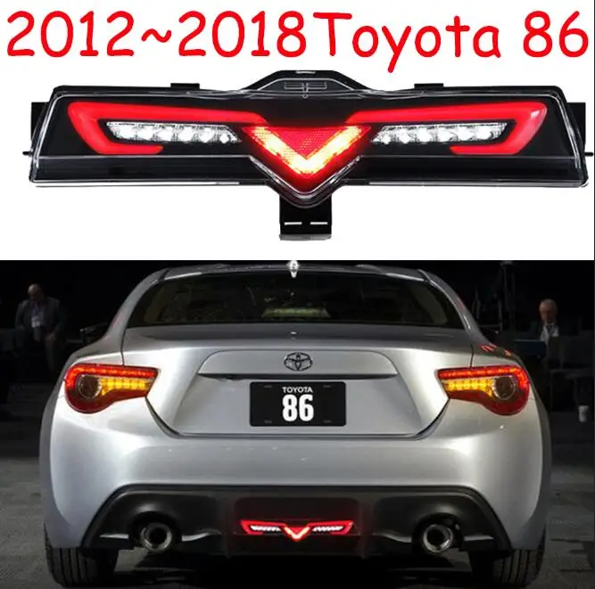 Автомобильный бампер taillamp 86 для Toyota86 GT86 задний фонарь 2012 2013 год светодиодный тормоз+ Парк+ Сигнальные огни - Цвет: LED Rear light
