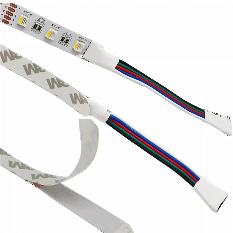 4 в 1 RGBW RGBWW Светодиодные ленты 5050 DC12V гибкий свет RGB+ белый RGB+ теплый белый 4 цвета в 1 светодиодный чип 60 светодиодный s/m 5 м/лот украшения
