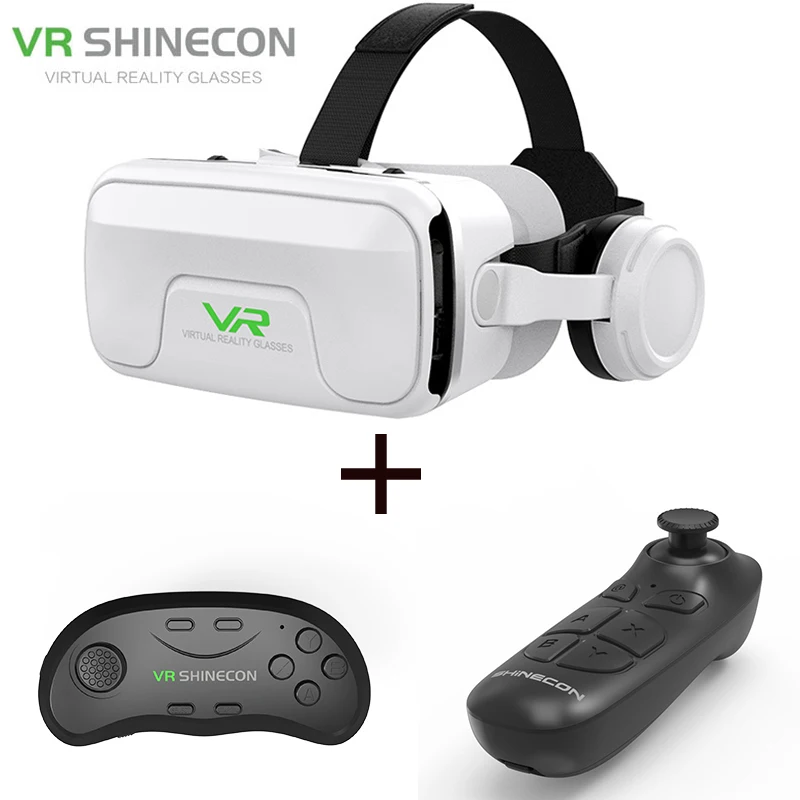 Очки виртуальной реальности VR SHINECON G04EA стандартные игровые стереонаушники и