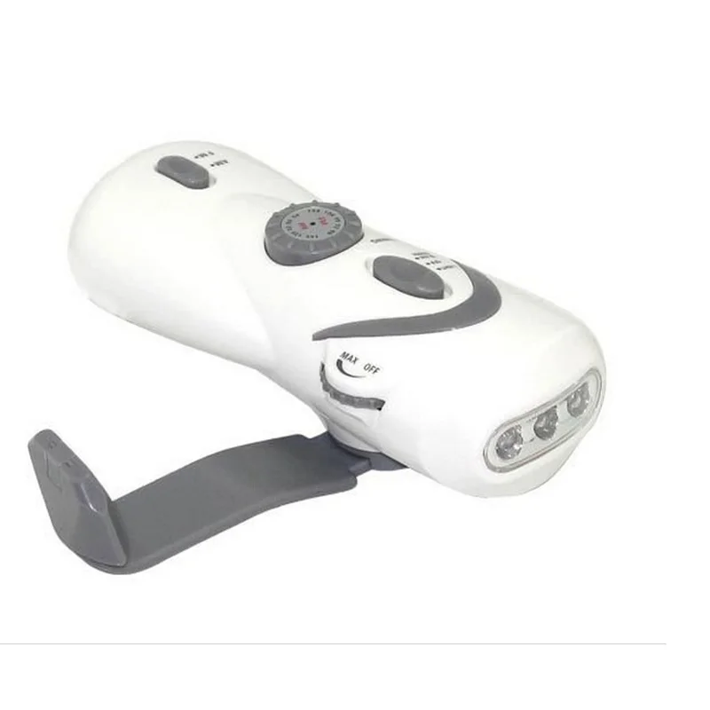 Новый 3 светодиодный ный ручной динамический мигающий фонарь с AM и FM радио