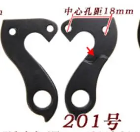 2 шт. держатели заднего переключателя передач для Univega Fuji Jamis Norco Pinarello FT3 8 FCX
