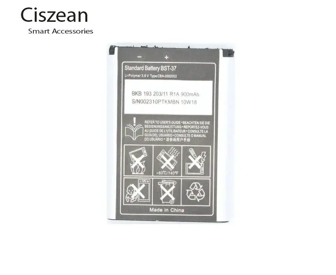 Зарядное устройство BST37 900 мА · ч 2 шт. для J100i W550i K600i K758i Z300i W710i J220c K200c D750 J210i и т. д. |