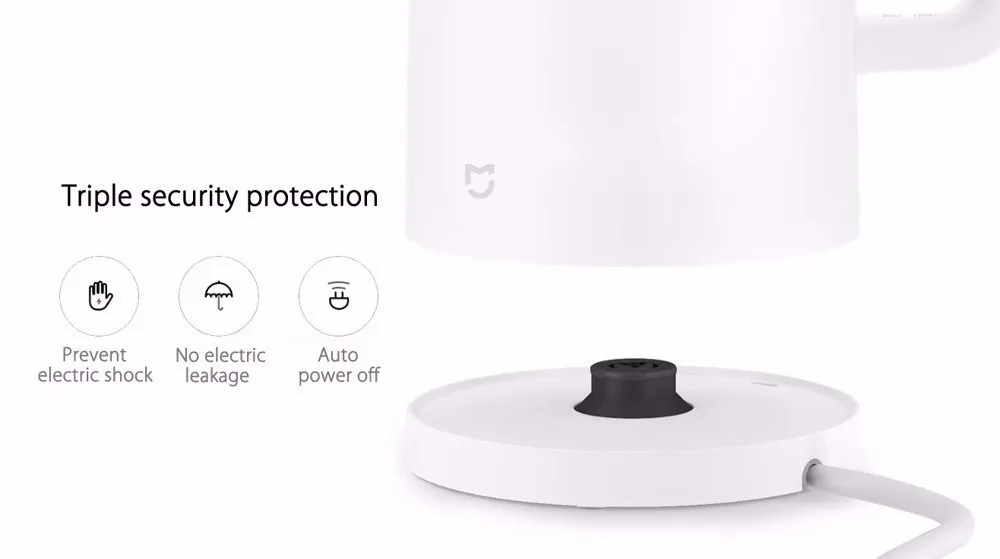 Оригинальные Термостатические электрические чайники Xiaomi Mijia емкостью 1 5 л с