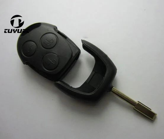 3 кнопки дистанционного ключа чехол оболочки лезвие без для Ford Mondeo Focus Transit KA