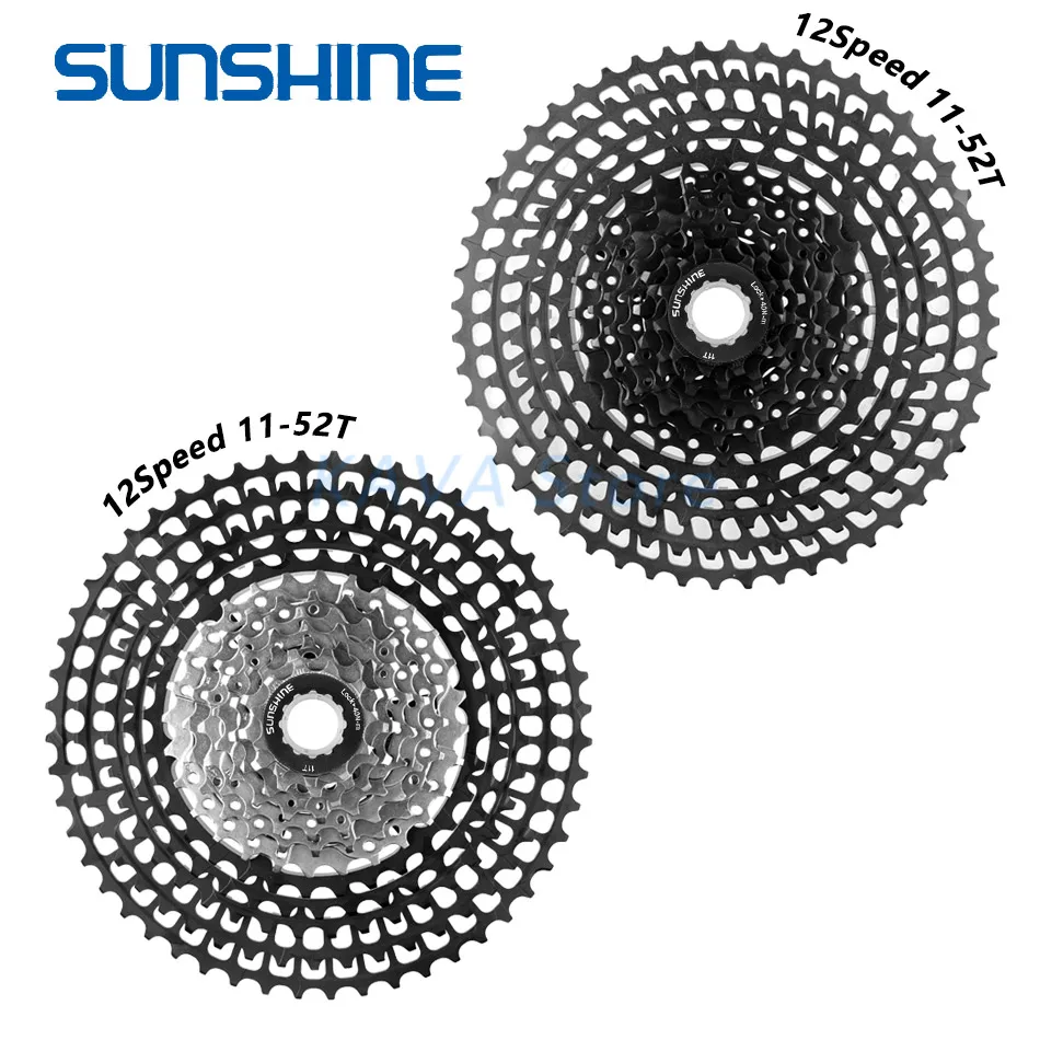 SUNSHINE 10/11/12 скоростей ультралегкий Горный Велосипед маховик 11 50T/52T/46T кассета