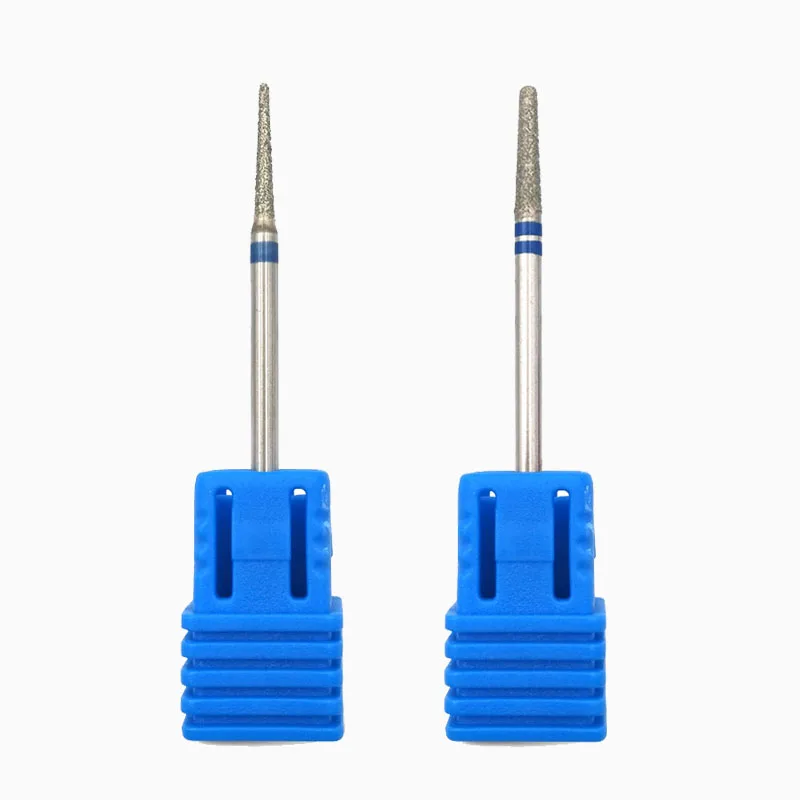 L01016DAndL0201D HYTOOS 2 шт. алмазное сверло для ногтей набор роторных заусенцев маникюрные фрезы для очистки кутикулы сверлильный станок аксессуары фрезы для ногтей инструмент - Цвет: L01016DAndL0201D