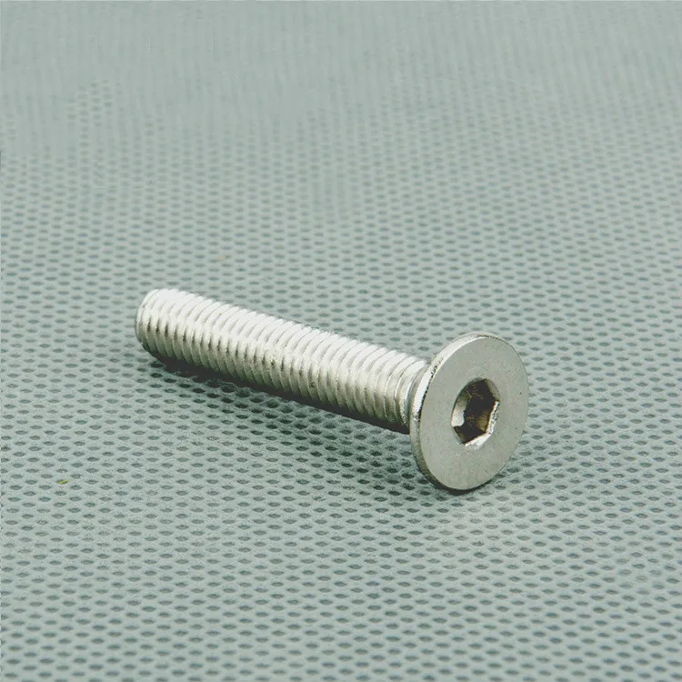 Нержавеющая сталь в метрической шестигранной потайной головке машина винт M3 (3