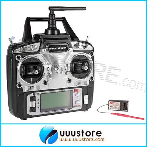 Flysky FS T6 RB6 2 4 GHz RC вертолетный передатчик 6CH 6 Channel Radio Control Mode 2|transmitter 6ch|radio control6ch