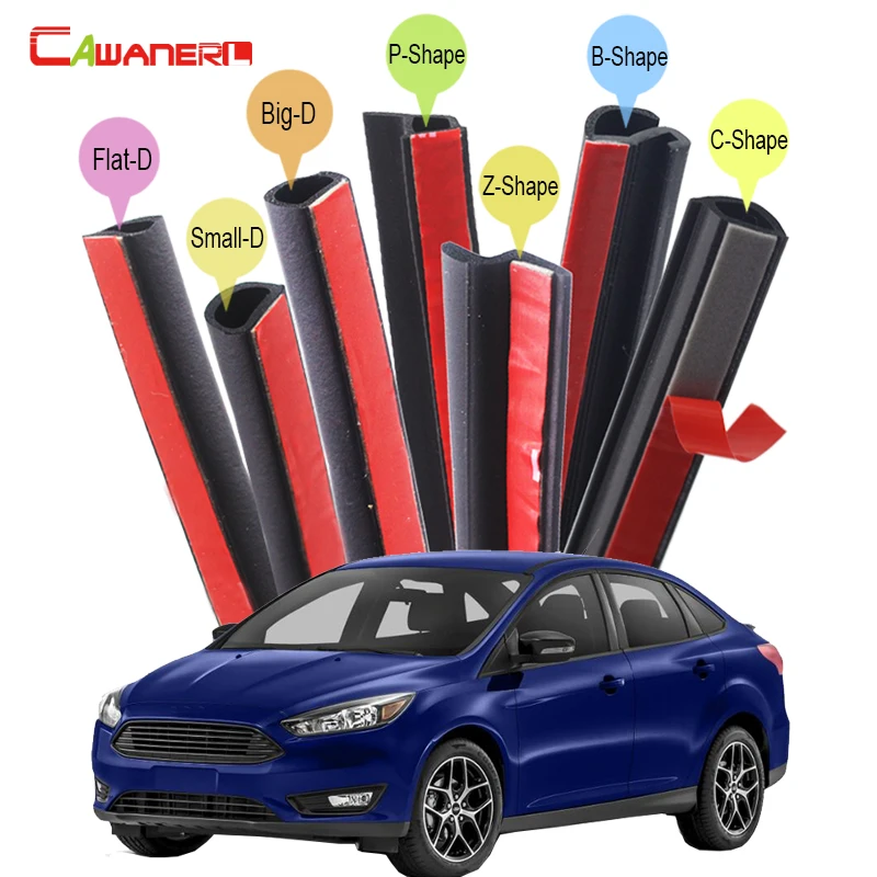 Уплотнитель резиновый Cawanerl для кузова автомобиля Ford Fiesta Escort Focus Mondeo Mustang