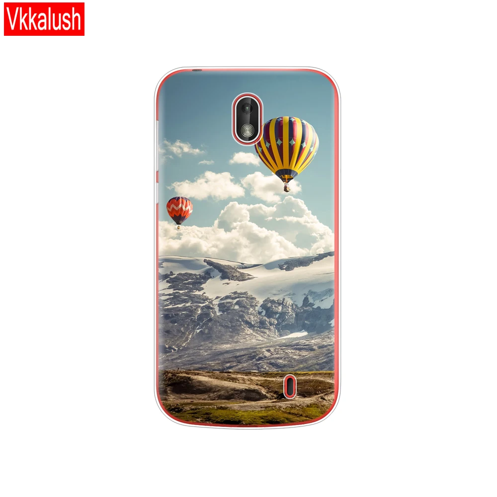 80218 Чехол для телефона для Nokia 1 Plus, чехол, милый мультяшный силиконовый мягкий чехол на заднюю панель, Nokia 1 для Nokia1 Plus, чехол с кошкой, бампер, coque capa - Color: 80218