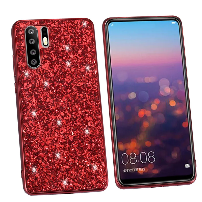 Блестящий чехол для Huawei P30 P20 Mate 20 Pro 20X Honor 10i 20i V20 Lite 8S 8A Nova 3i 4 4e Y5 Y6 Y9 Prime 2019 задняя